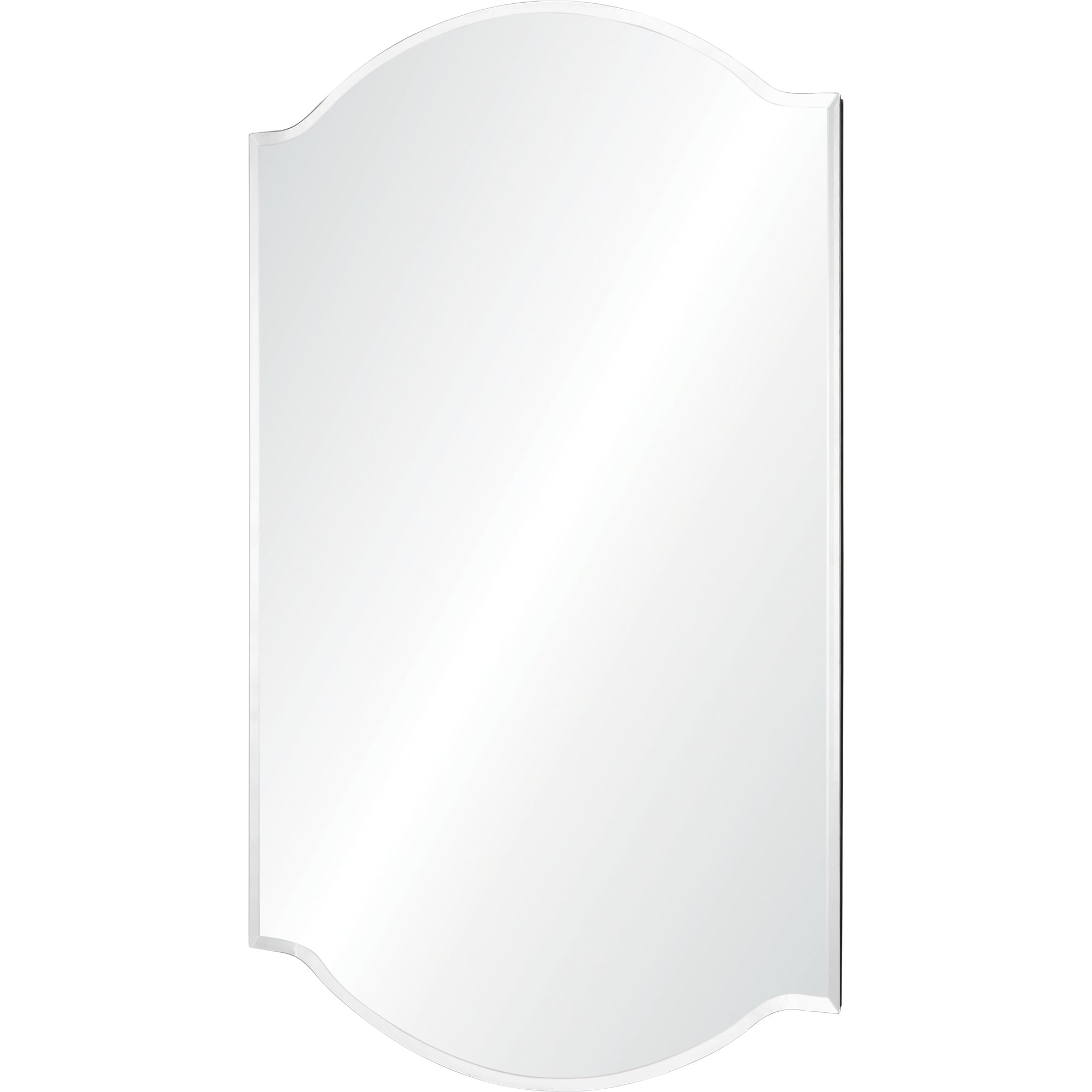 Renwil Kale 36" Tall Irregular Wall Mirror