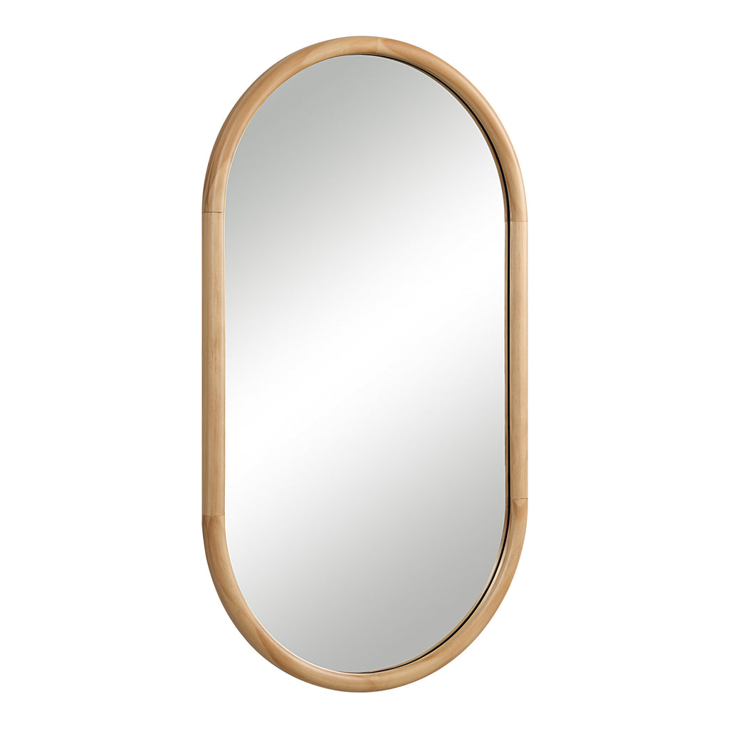 Renwil Puno 36" H x 20" W Wall Mirror - Brown