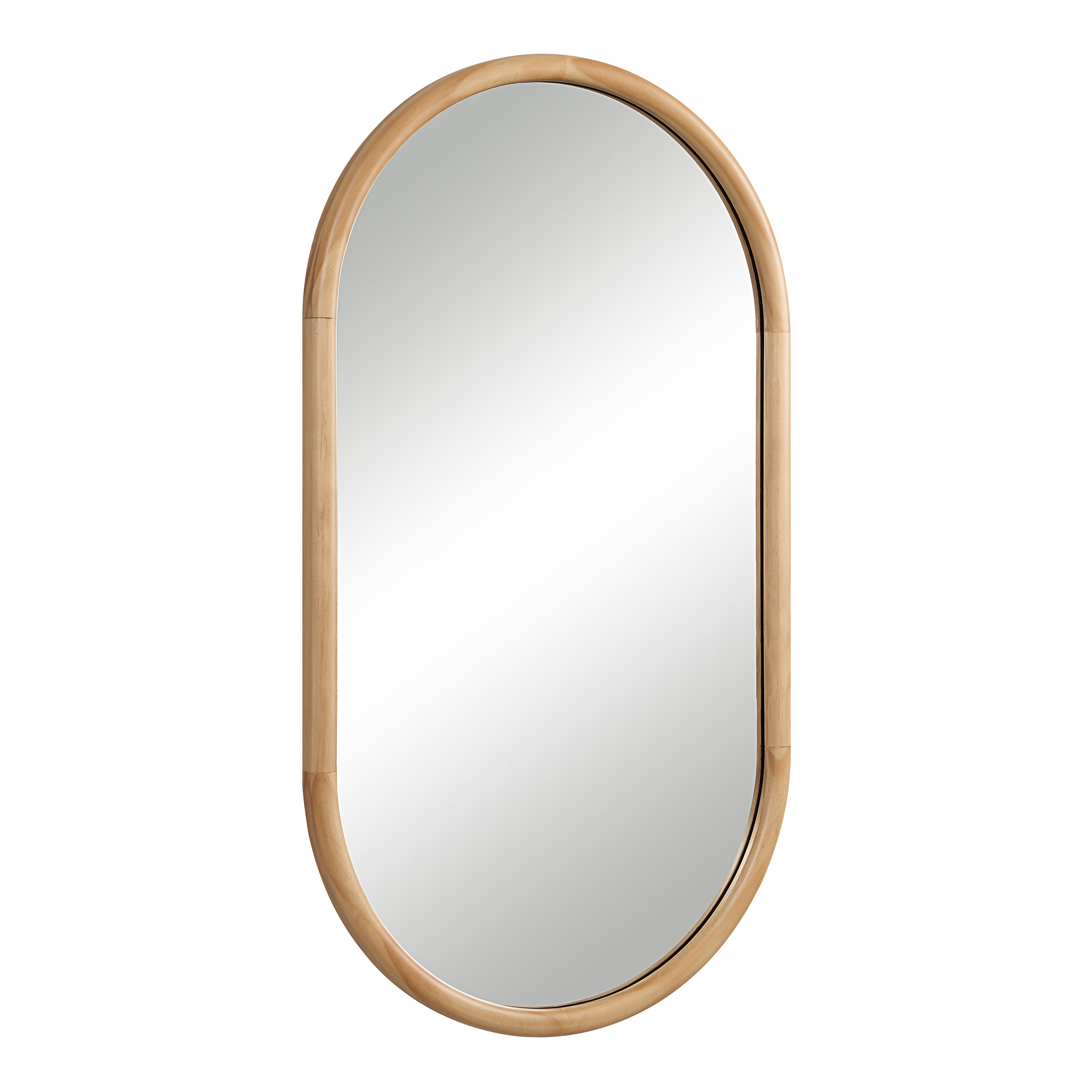 Renwil Puno 36" H x 20" W Wall Mirror - Brown