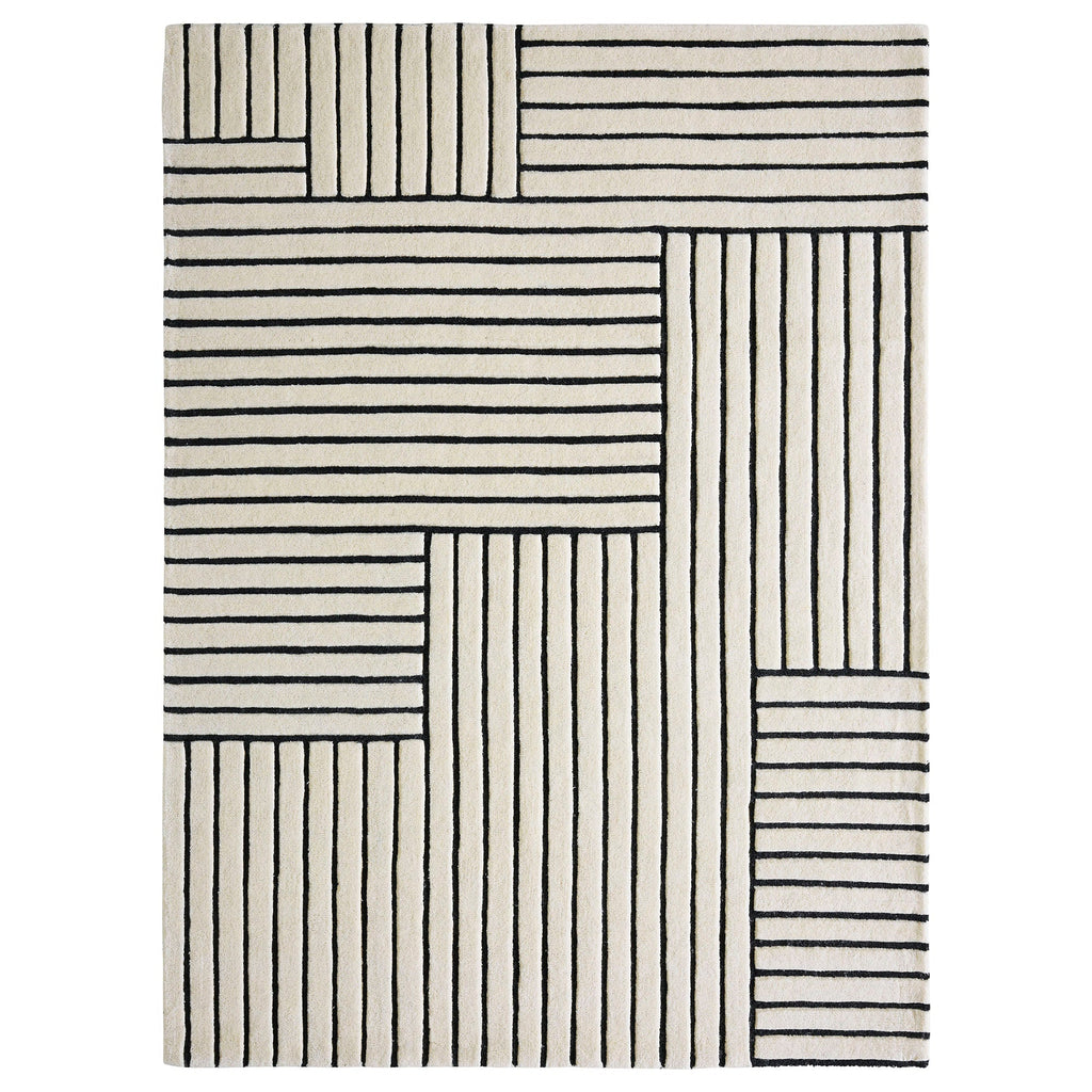 Renwil Arctica 5'3 x 7'3 Hand Tufted Indoor Rug - Ivory