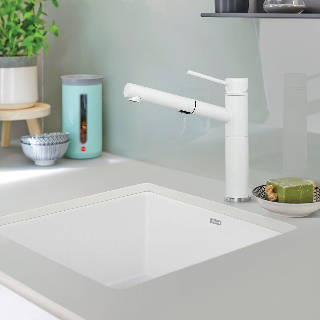 Blanco Precis Silgranit 21" Single Bowl Undermount Kitchen Sink