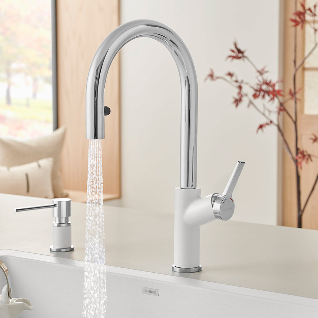 Blanco Urbena Pull-Down Dual-Spray Kitchen Faucet