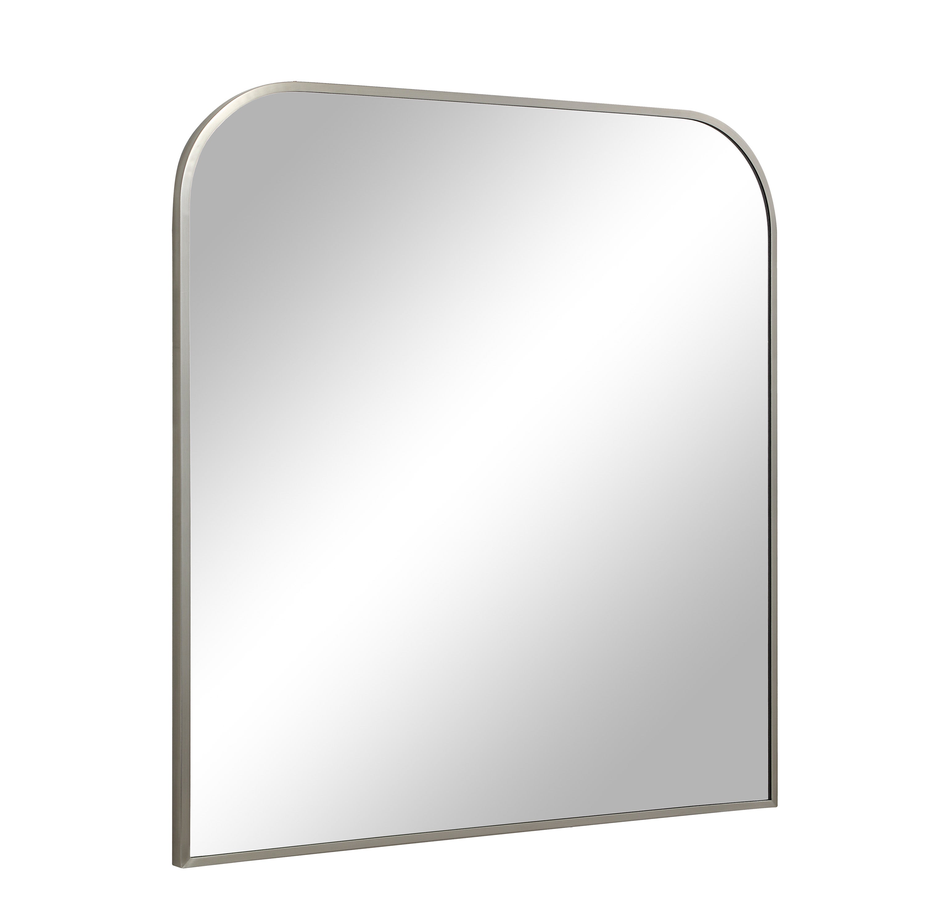 Renwil Salma 40" H x 38" W Wall Mirror - Grey