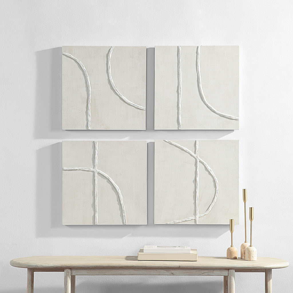 Renwil Cellier 20" Wide Wall Decor - White