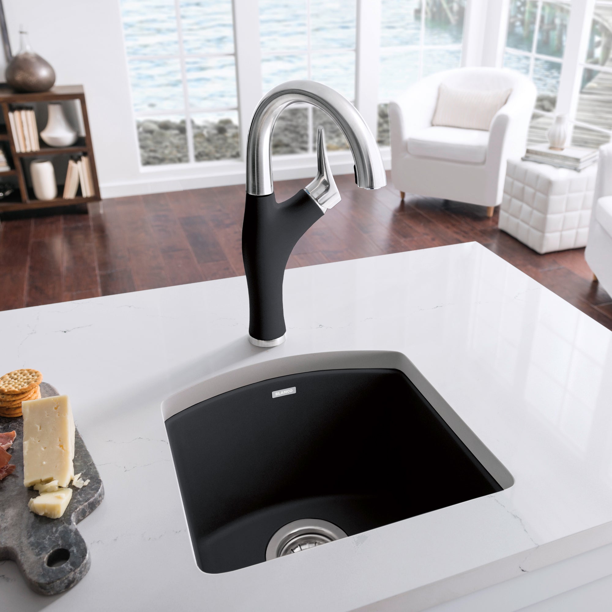 Blanco Diamond Silgranit 15" Dual Mount Bar Sink