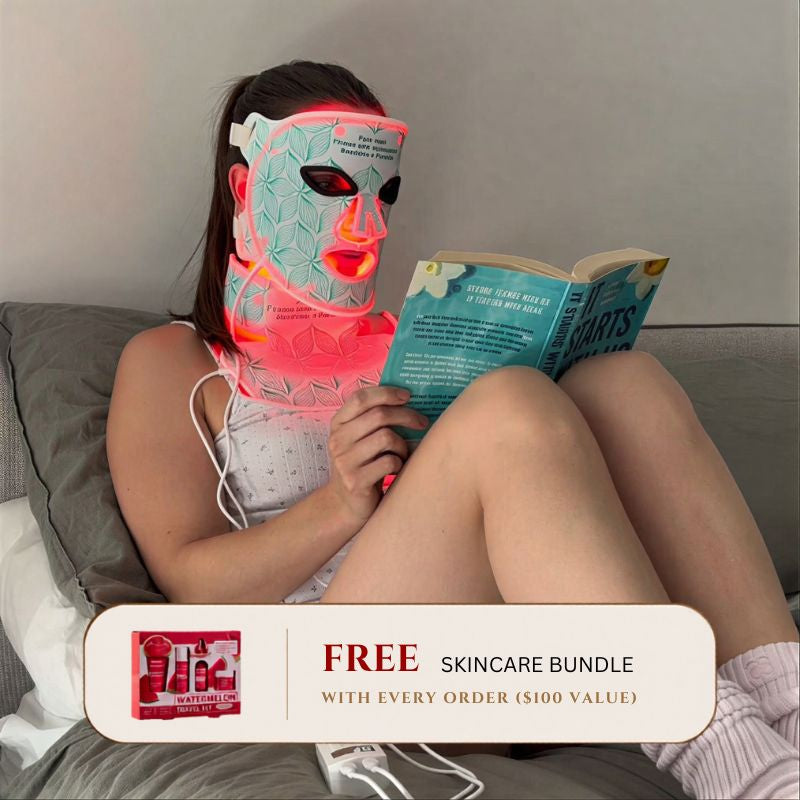 LED Light Therapy Mask With Near-Infrared