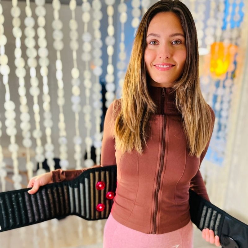 Wearable Pemf Belt with Red Light Therapy