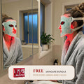 LED Light Therapy Mask With Near-Infrared