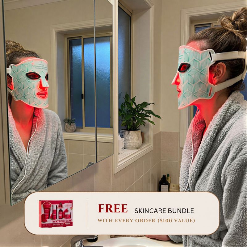 LED Light Therapy Mask With Near-Infrared