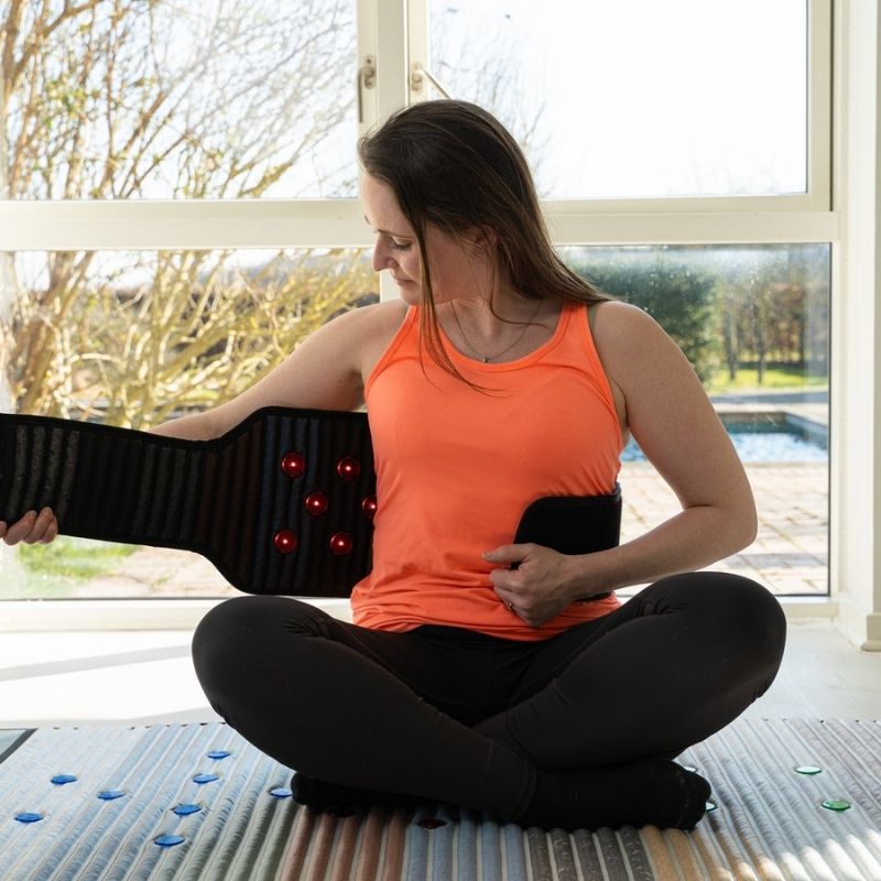 Wearable Pemf Belt with Red Light Therapy