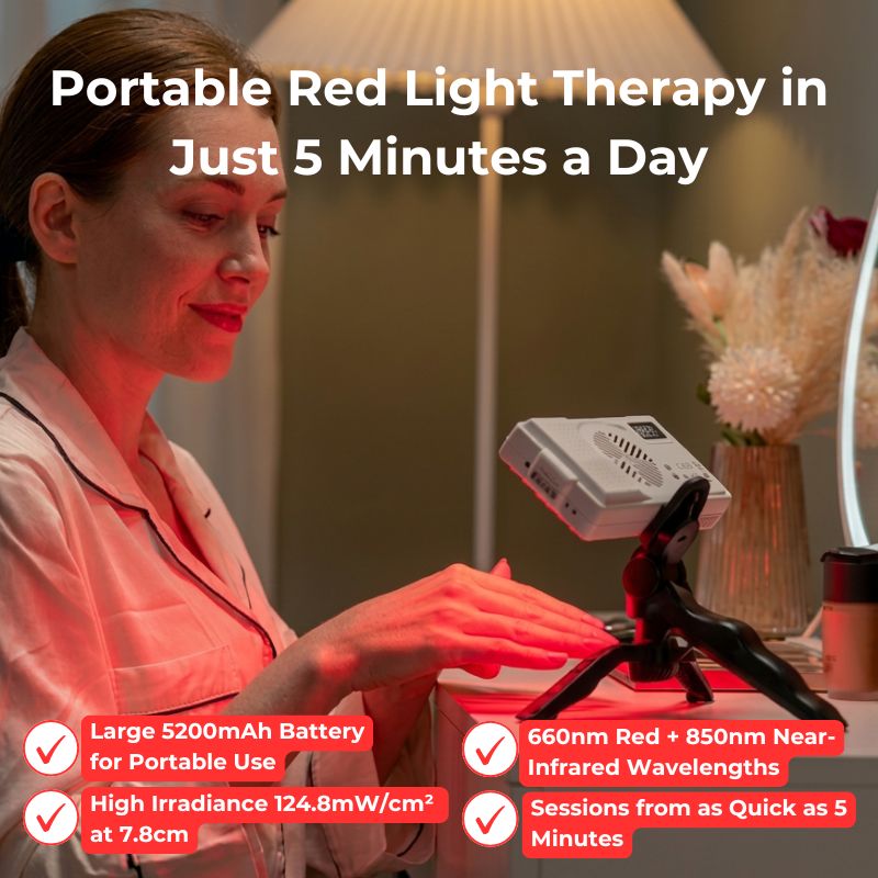 Portable Red Light Therapy Panel