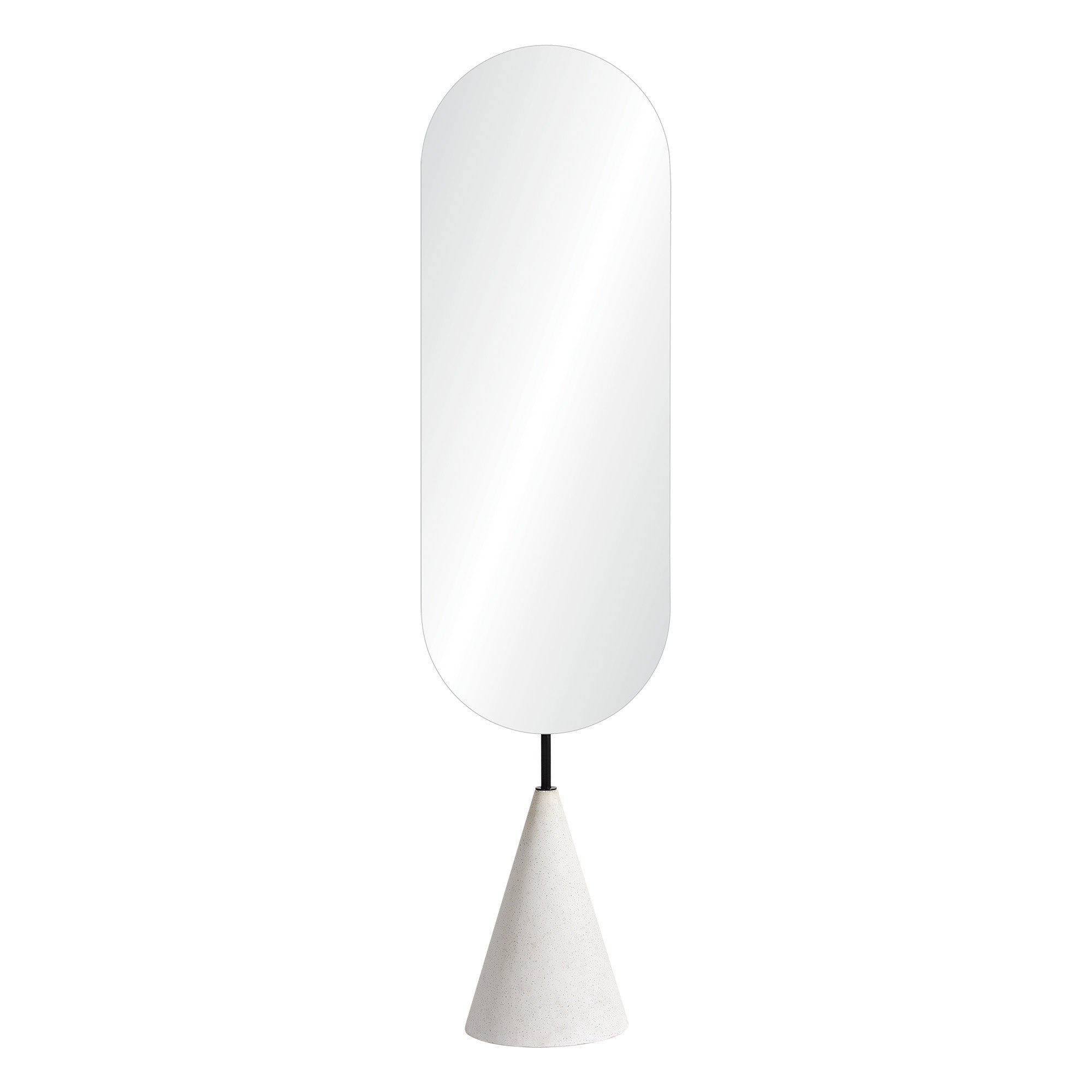 Renwil Vawn 70" Tall Oval Full Length Mirror