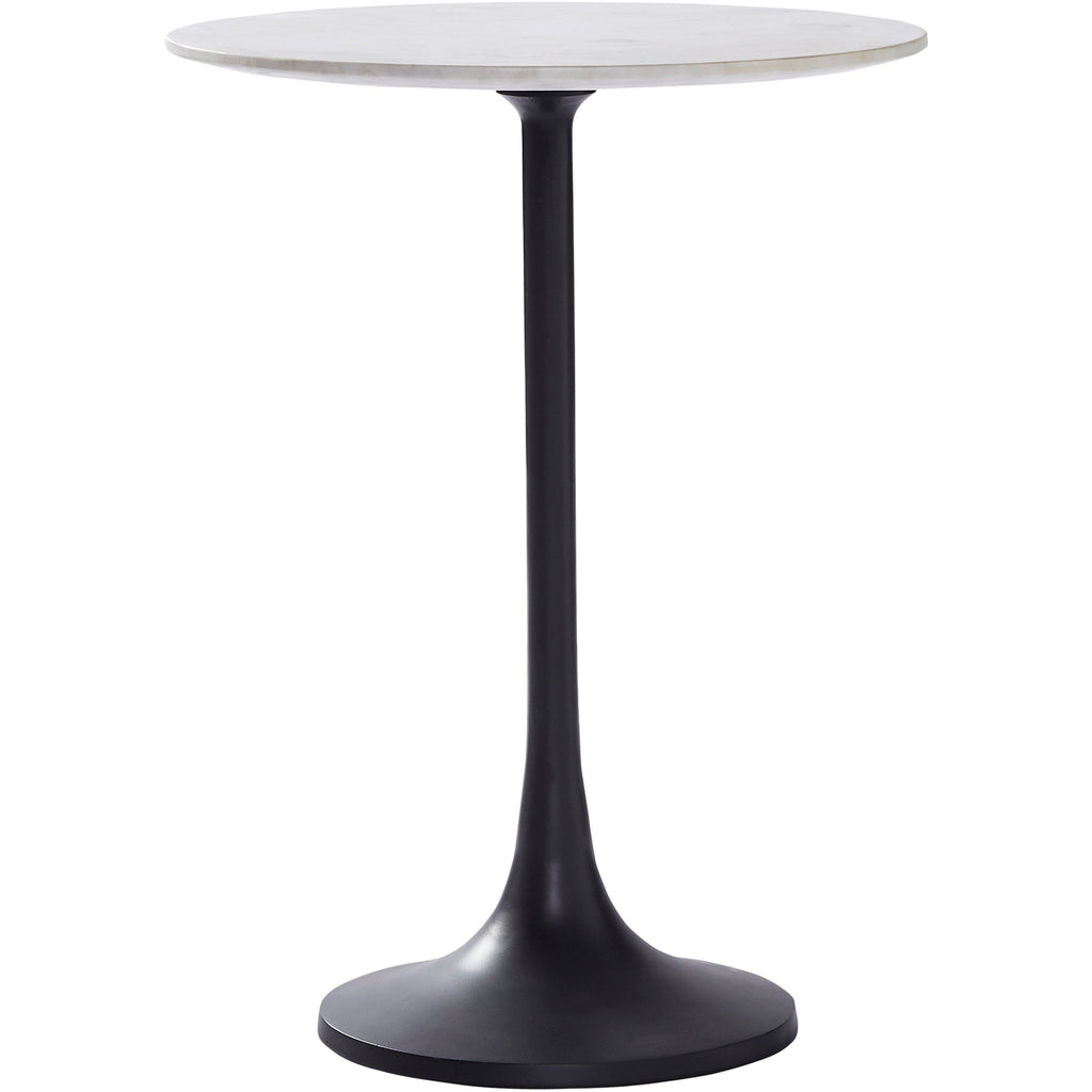 Renwil Mortain Indoor Aluminum Table - Black