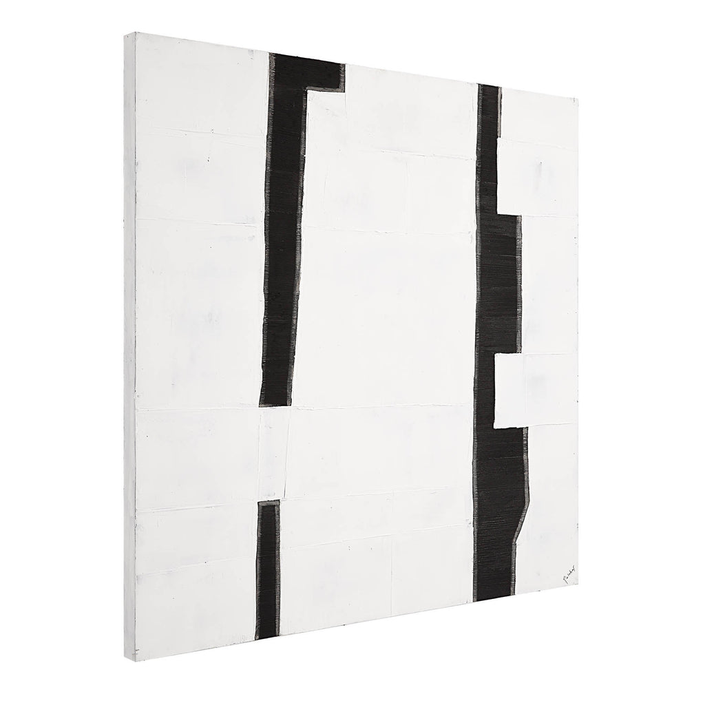 Renwil Paris 48" Wide Wall Art - Black