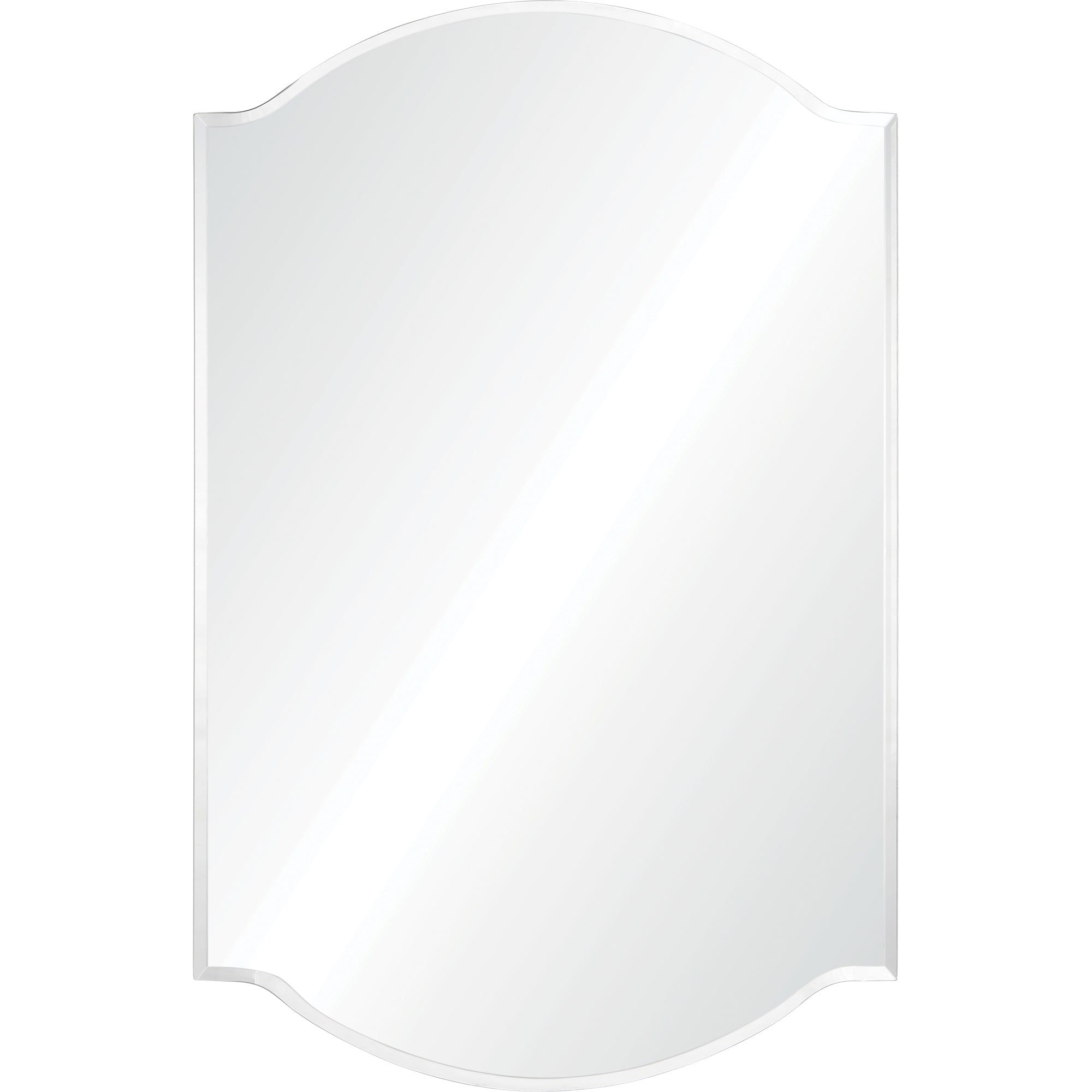 Renwil Kale 36" Tall Irregular Wall Mirror