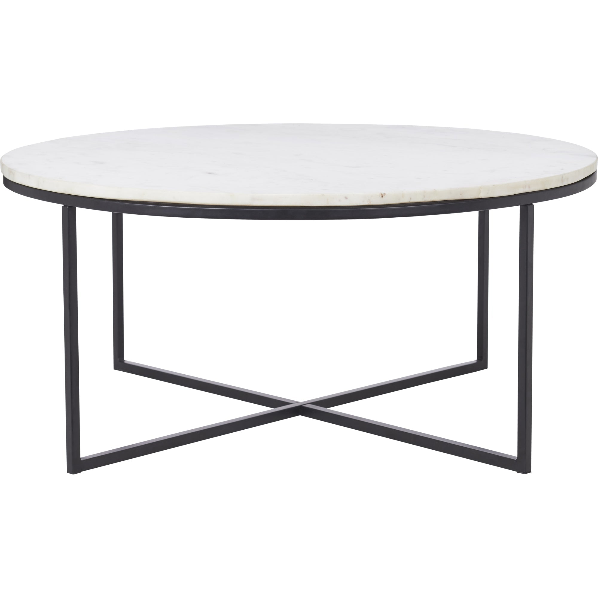 Renwil Livia Indoor Iron Table - Matte Black