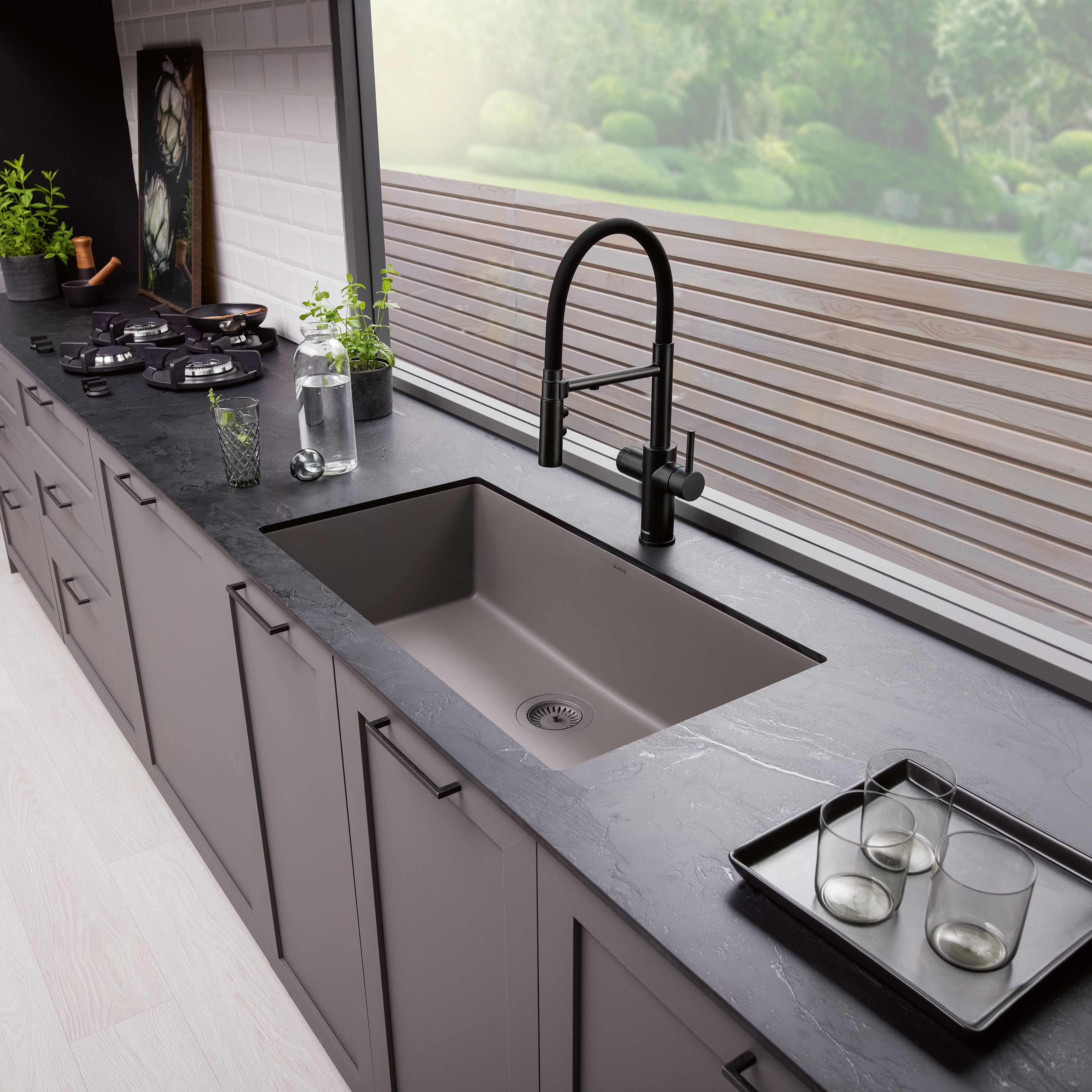 Blanco Precis Silgranit 32" Super Single Undermount Kitchen Sink