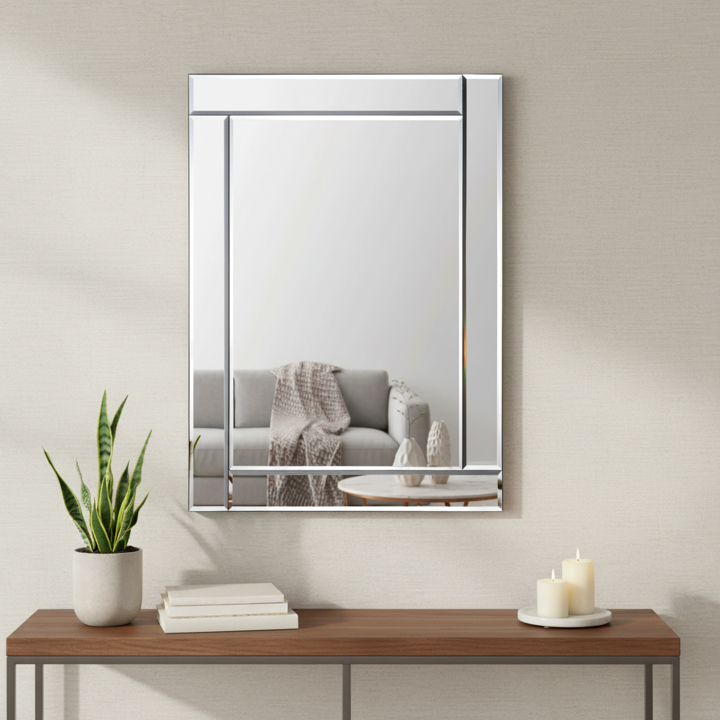 Renwil Adan 32" Tall Rectangle Wall Mirror
