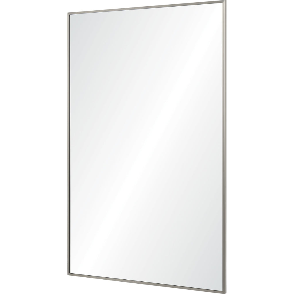 Renwil Roderick 35.5" Tall Rectangle Wall Mirror - Grey