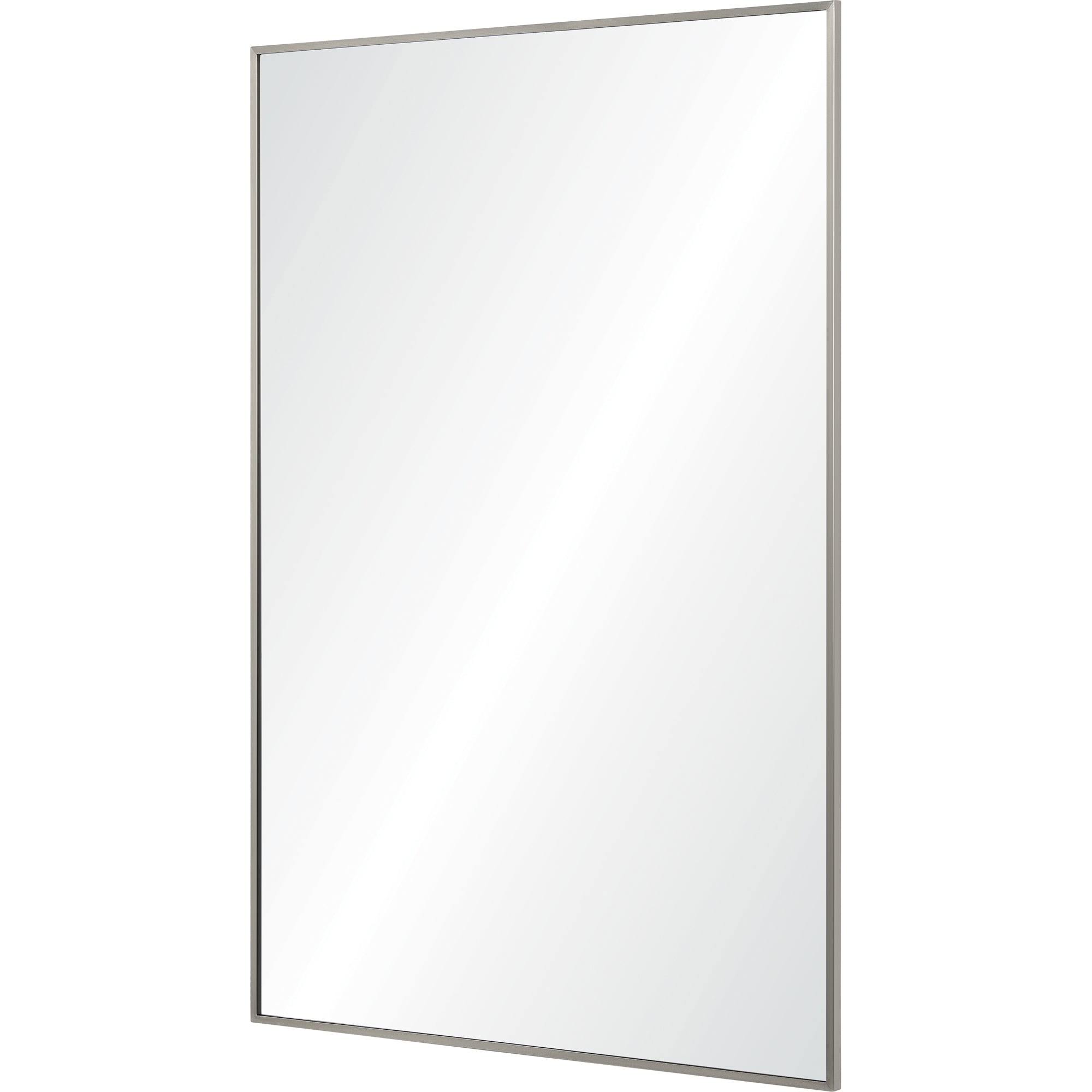 Renwil Roderick 35.5" Tall Rectangle Wall Mirror - Grey