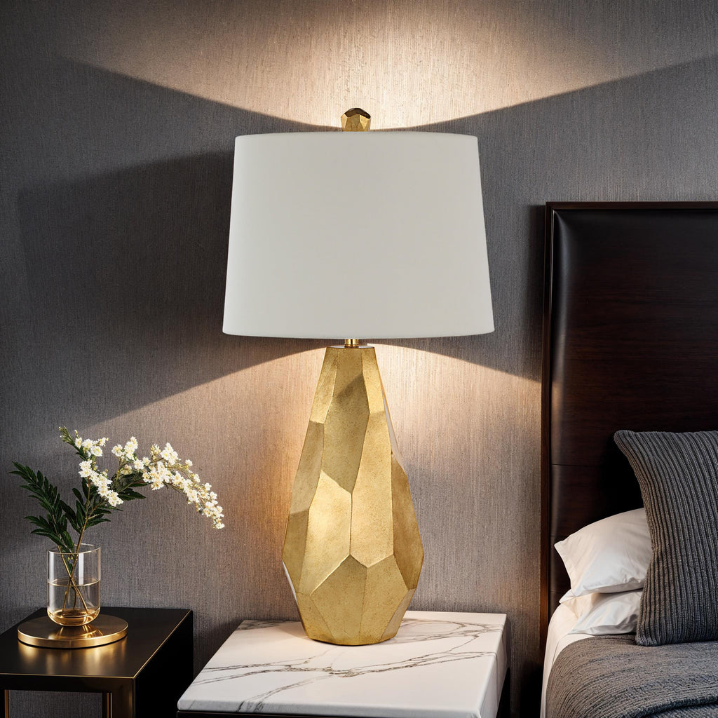 Everren Sanae 33" Height Table Lamp - Gold