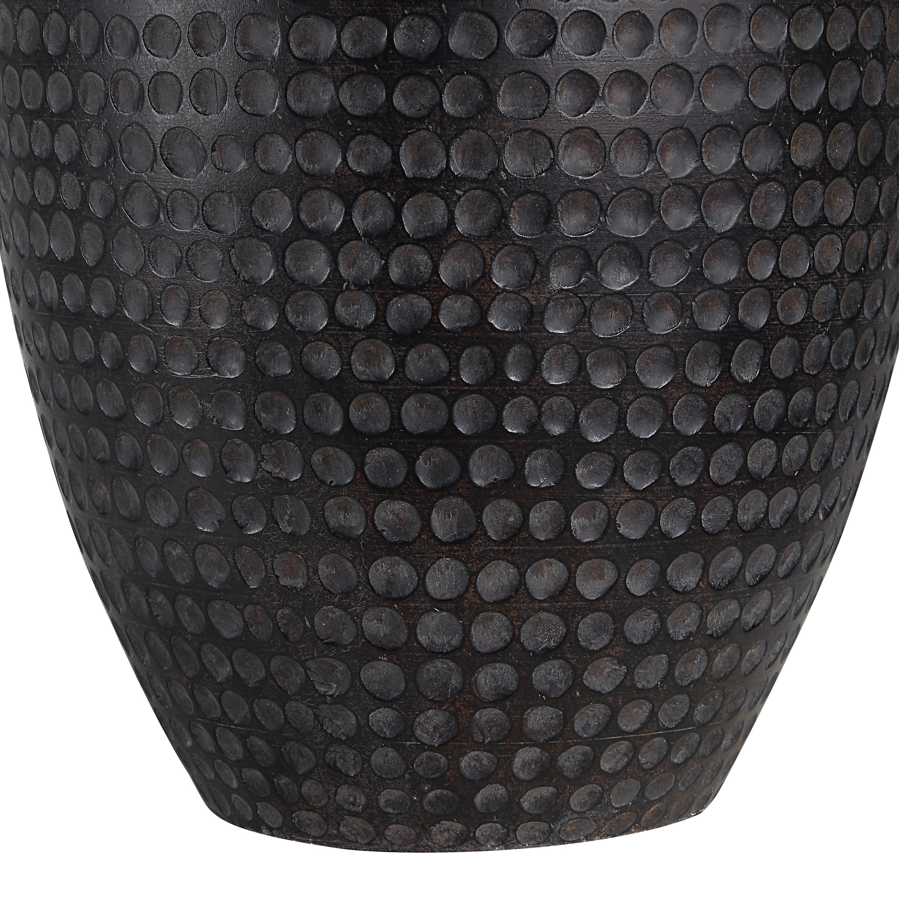 Everren Agueda 25" Height Table Lamp - Dark Brown
