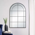 Renwil Atkinson 62" Tall Arch Full Length Mirror - Black