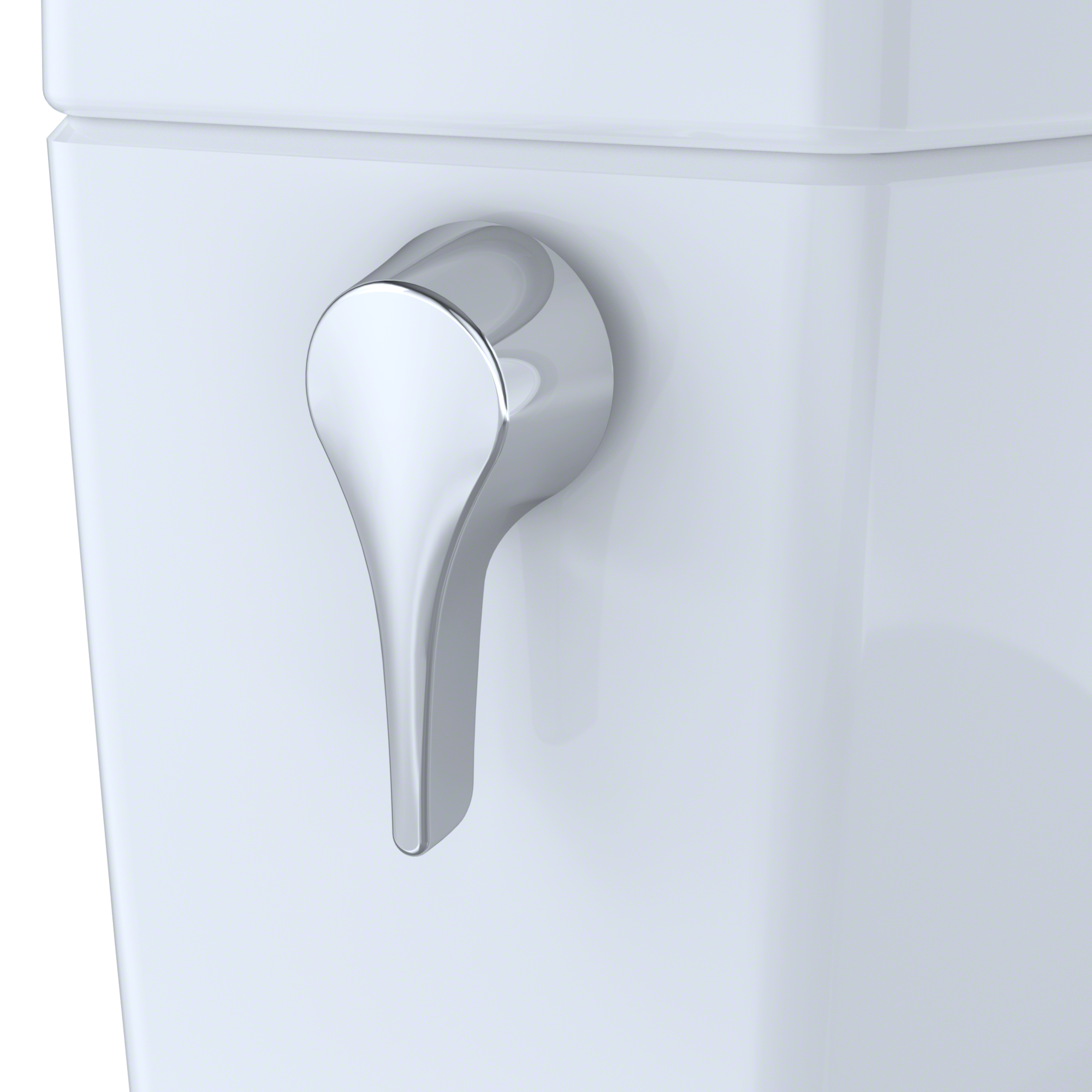 TOTO Drake II 1G Two Piece Round 1.0 GPF Universal Height Toilet with Cefiontect and Right Hand Trip Lever