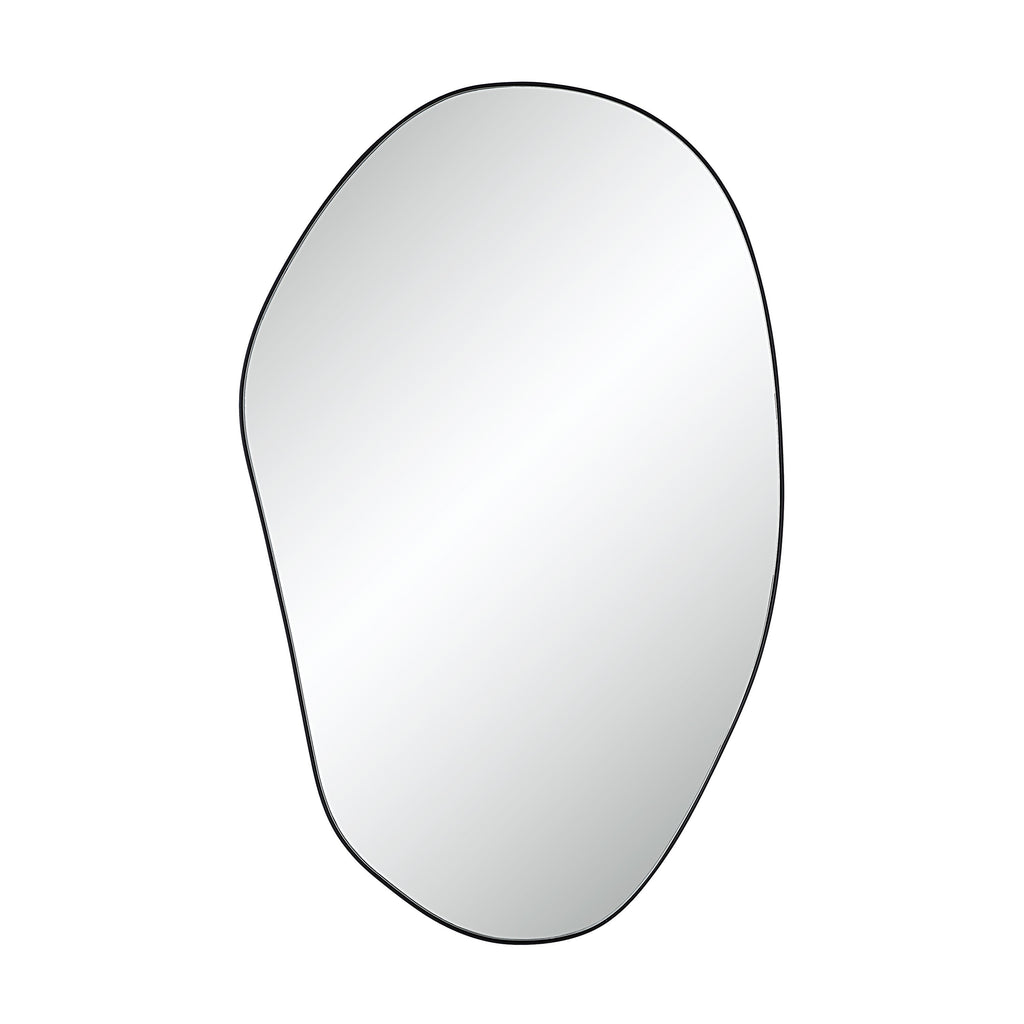 Renwil Gela 36" H x 23" W Wall Mirror - Black