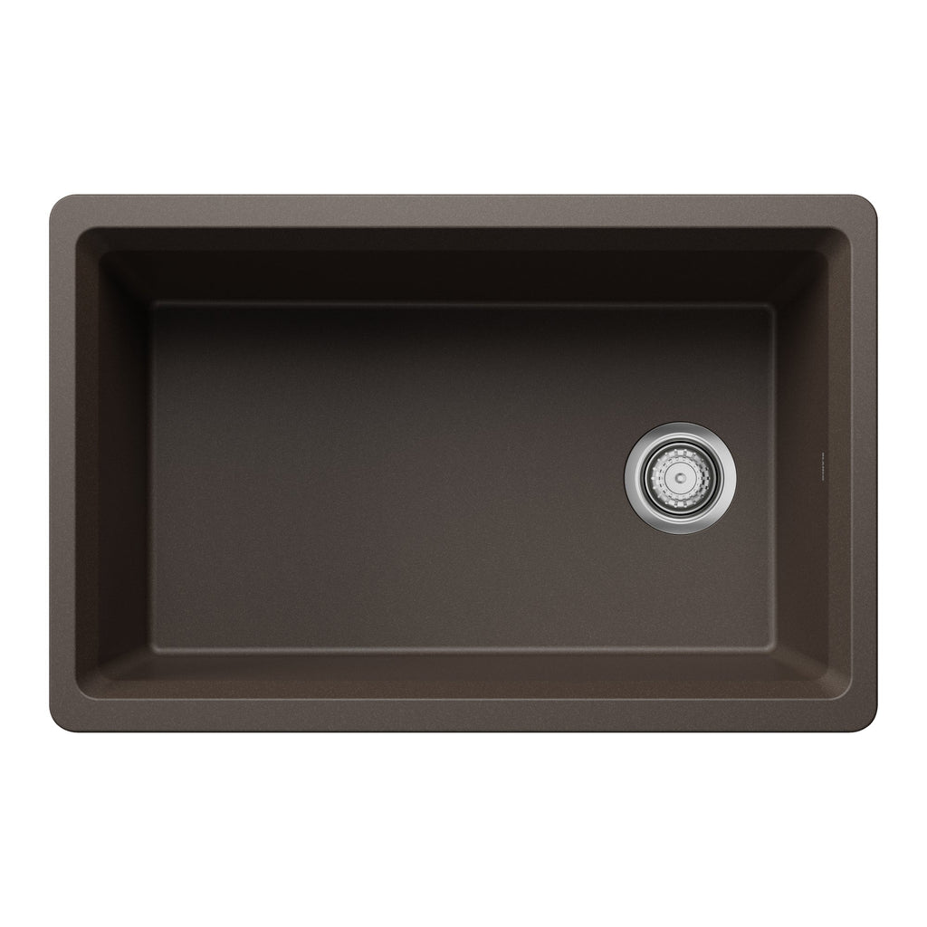 Blanco Inteos Silgranit 30" Single Bowl Reversible Undermount Workstation Kitchen Sink