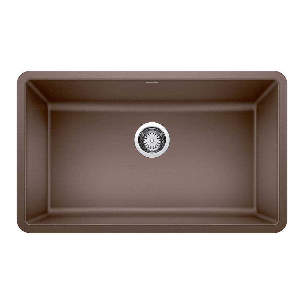 Blanco Precis Silgranit 30" Single Bowl Undermount Kitchen Sink