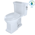 TOTO Promenade II 1G One Piece Elongated 1.0 GPF Universal Height Toilet with Cefiontect and Right Hand Trip Lever