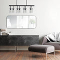 Renwil Delphinus 46" Tall Rectangle Wall Mirror - Grey