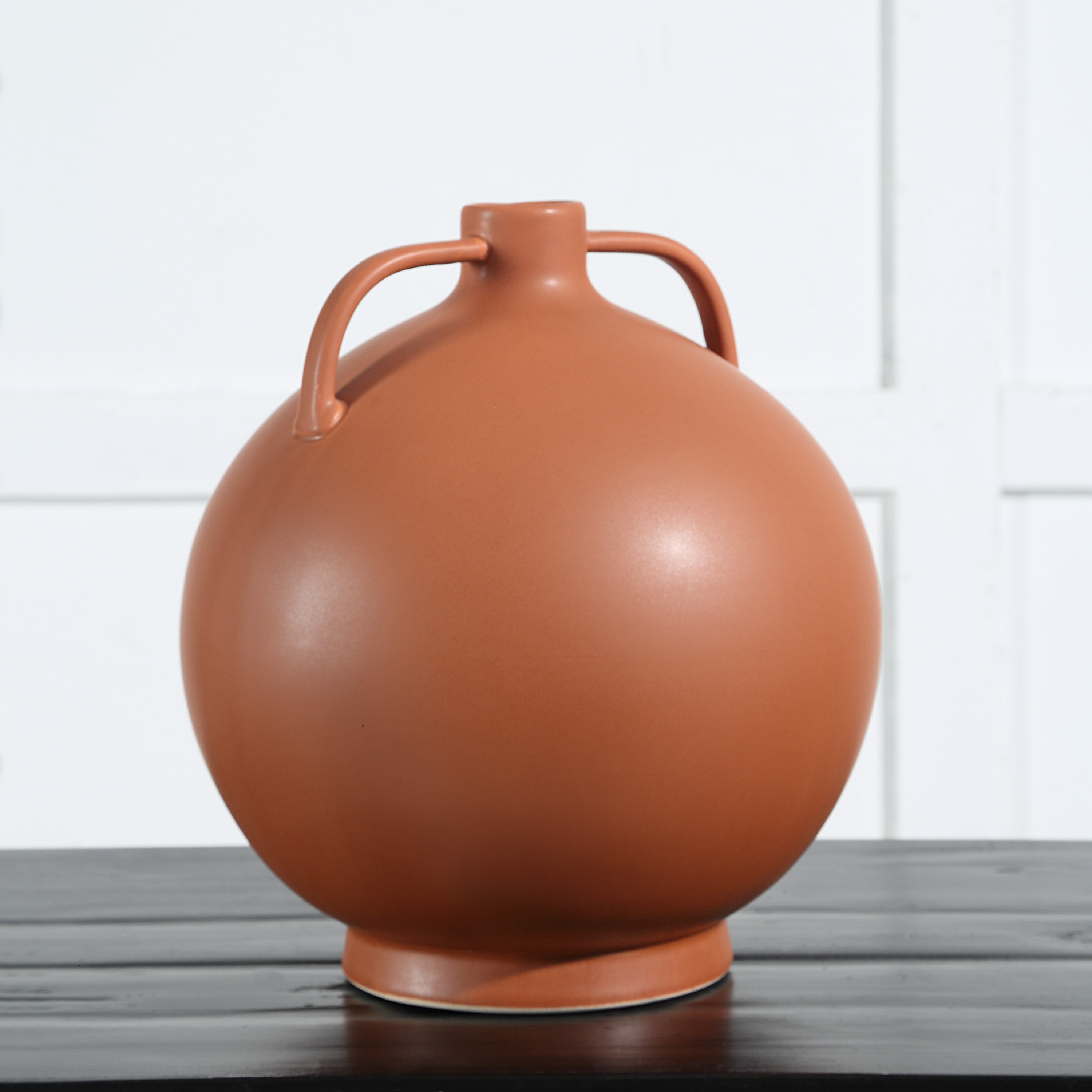 Renwil Delphi Indoor Ceramic Vase - Matte Terracotta