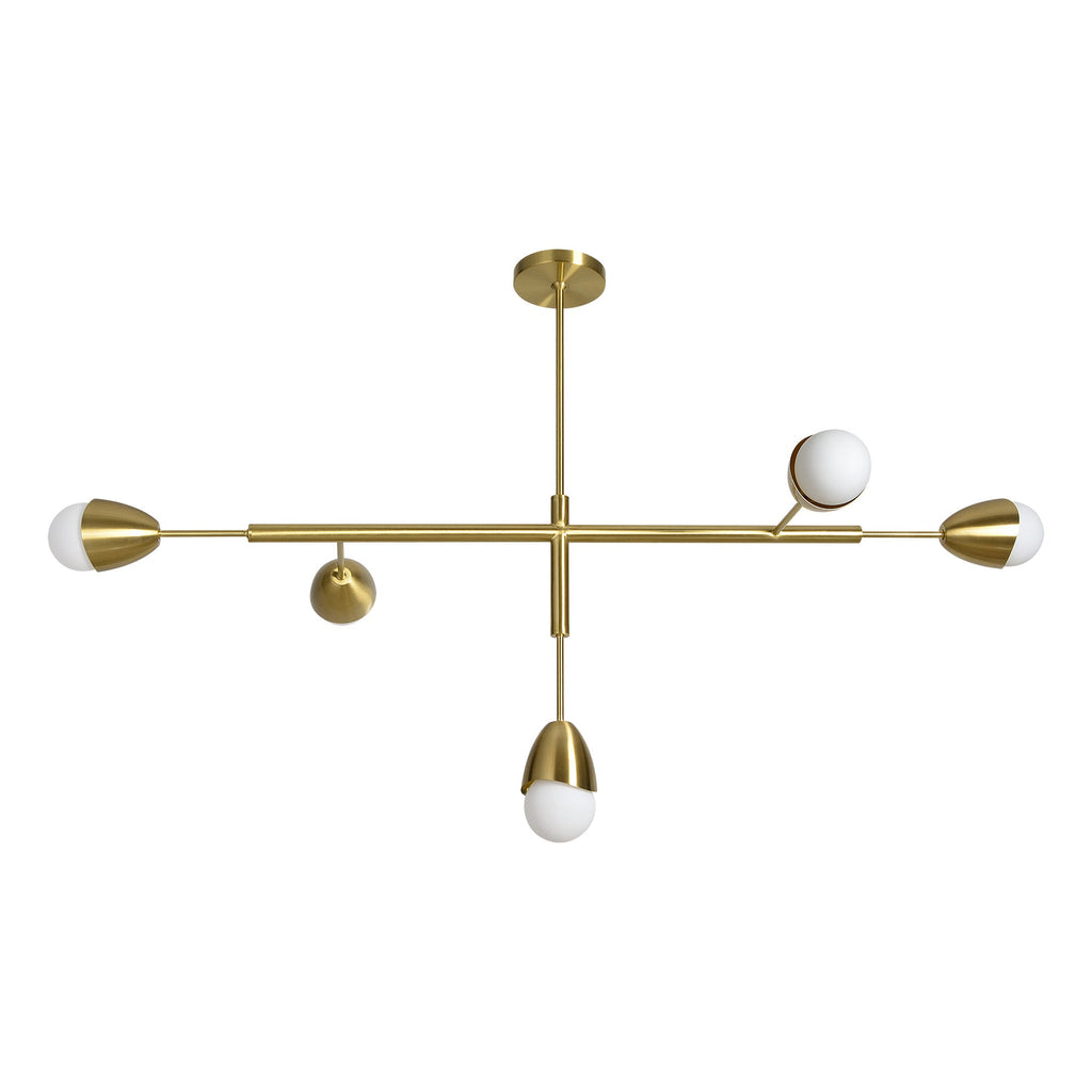 Renwil Naura 17" Length Ceiling Fixture - Satin Brass