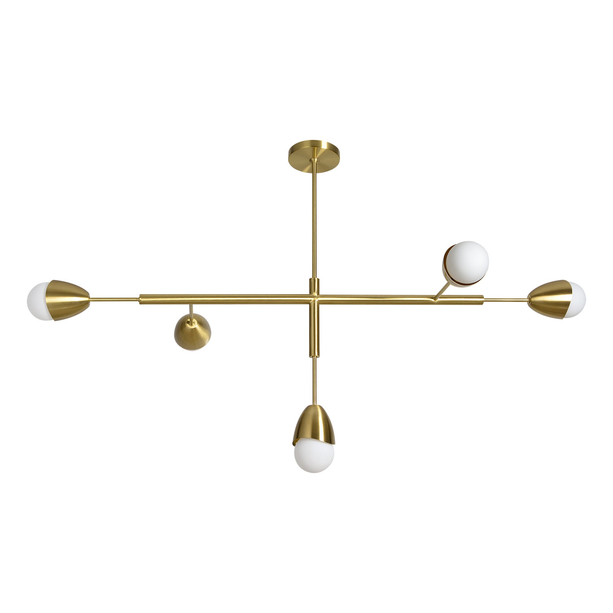 Renwil Naura 17" Length Ceiling Fixture - Satin Brass