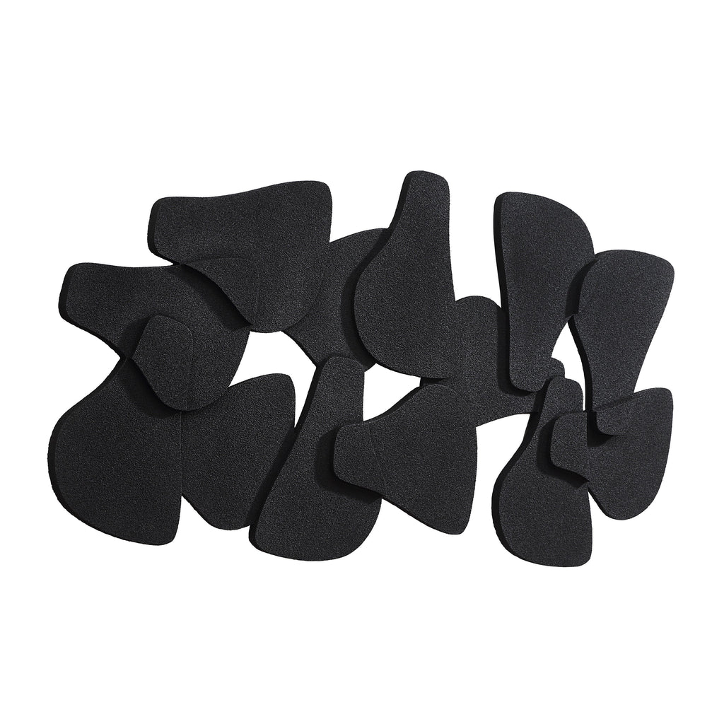 Renwil Scorpio 65" Wide Wall Decor - Te xture Matte Black