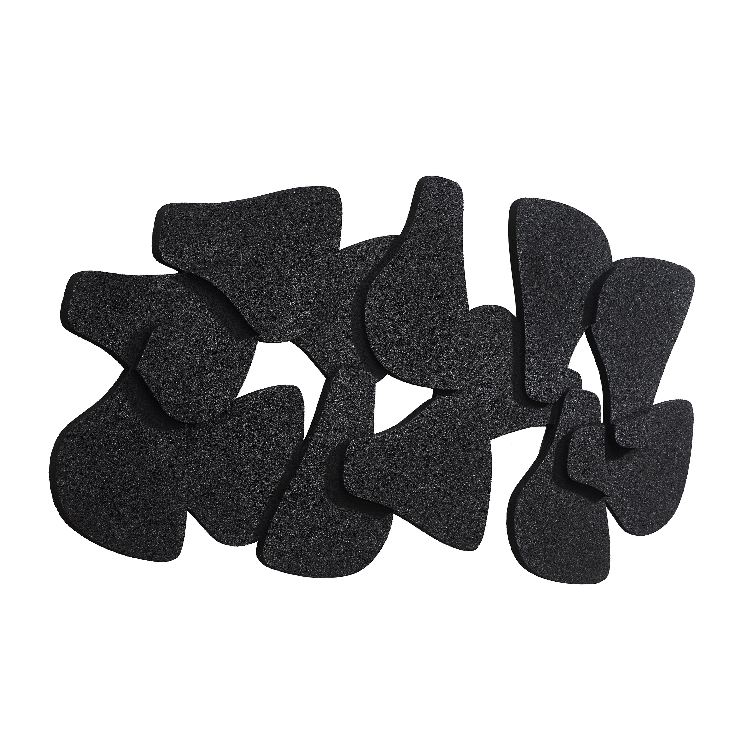 Renwil Scorpio 65" Wide Wall Decor - Te xture Matte Black