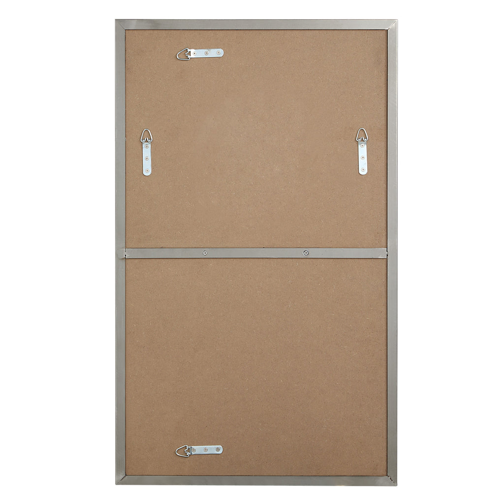 Renwil Spili 36" H x 22" W Wall Mirror - Grey