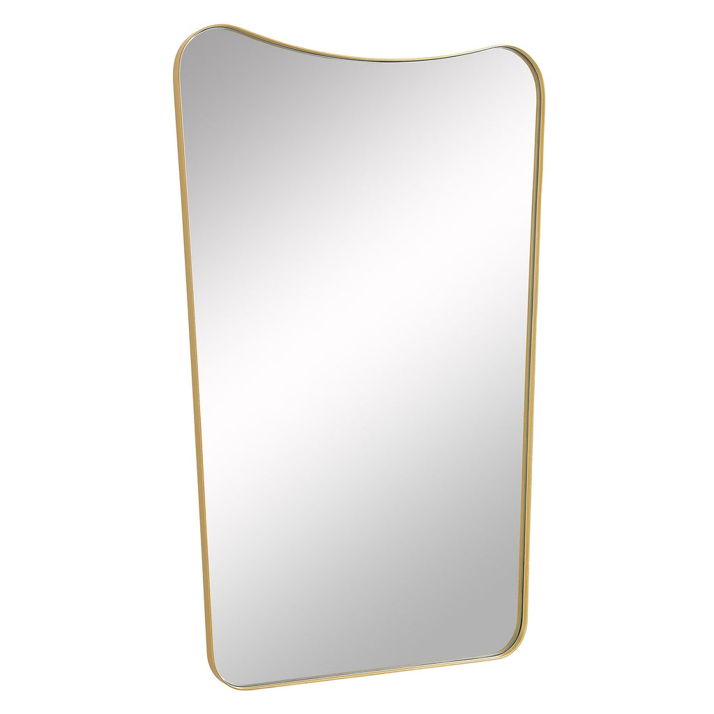 Renwil Artesia 45" Tall Rectangle Wall Mirror - Yellow