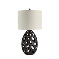 Everren Loxley 30" Height Table Lamp - Dark Brown
