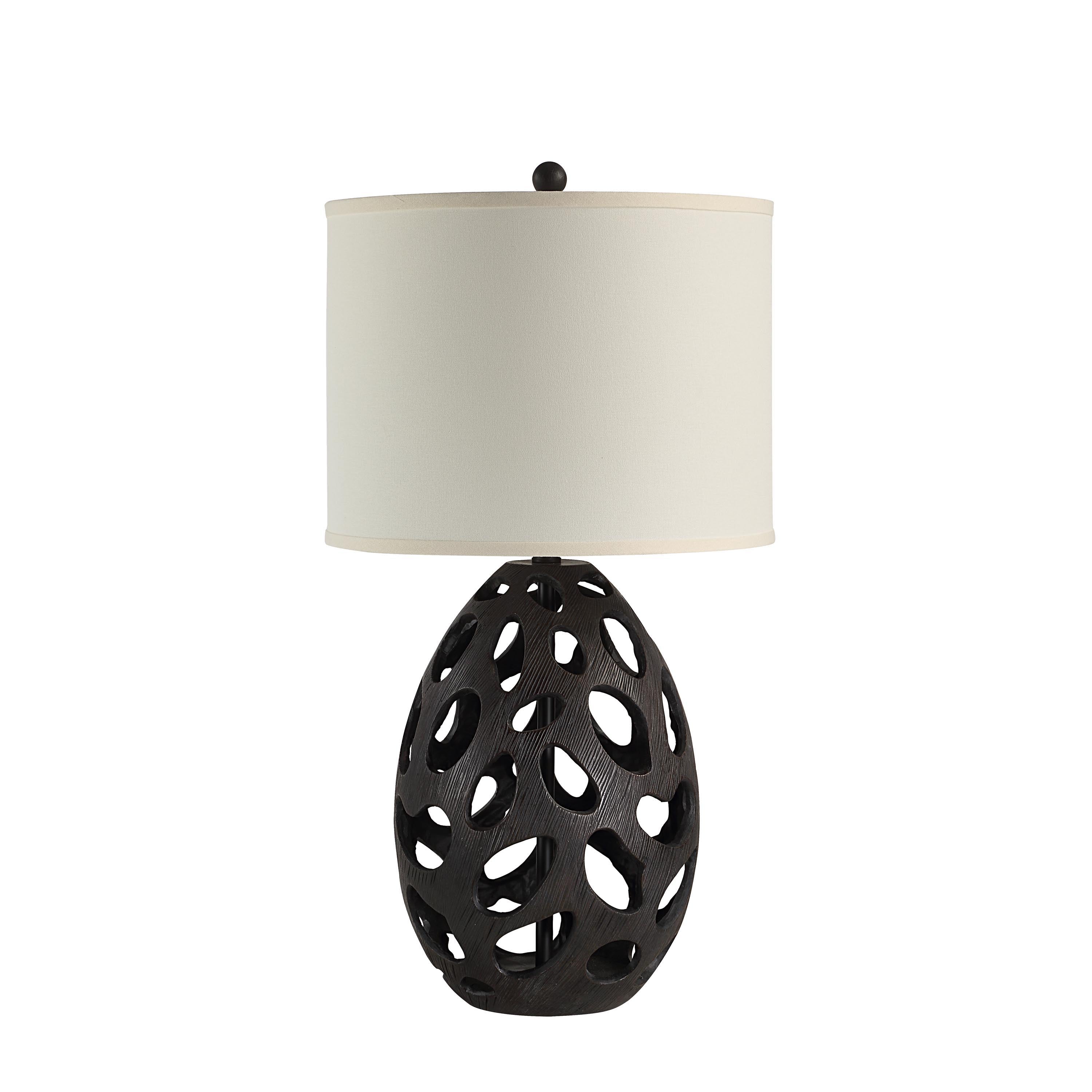 Everren Loxley 30" Height Table Lamp - Dark Brown