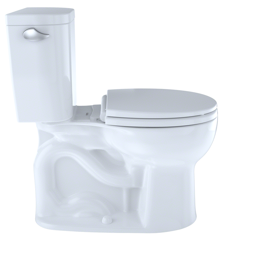 TOTO Entrada Two Piece Round 1.28 GPF Universal Height Toilet
