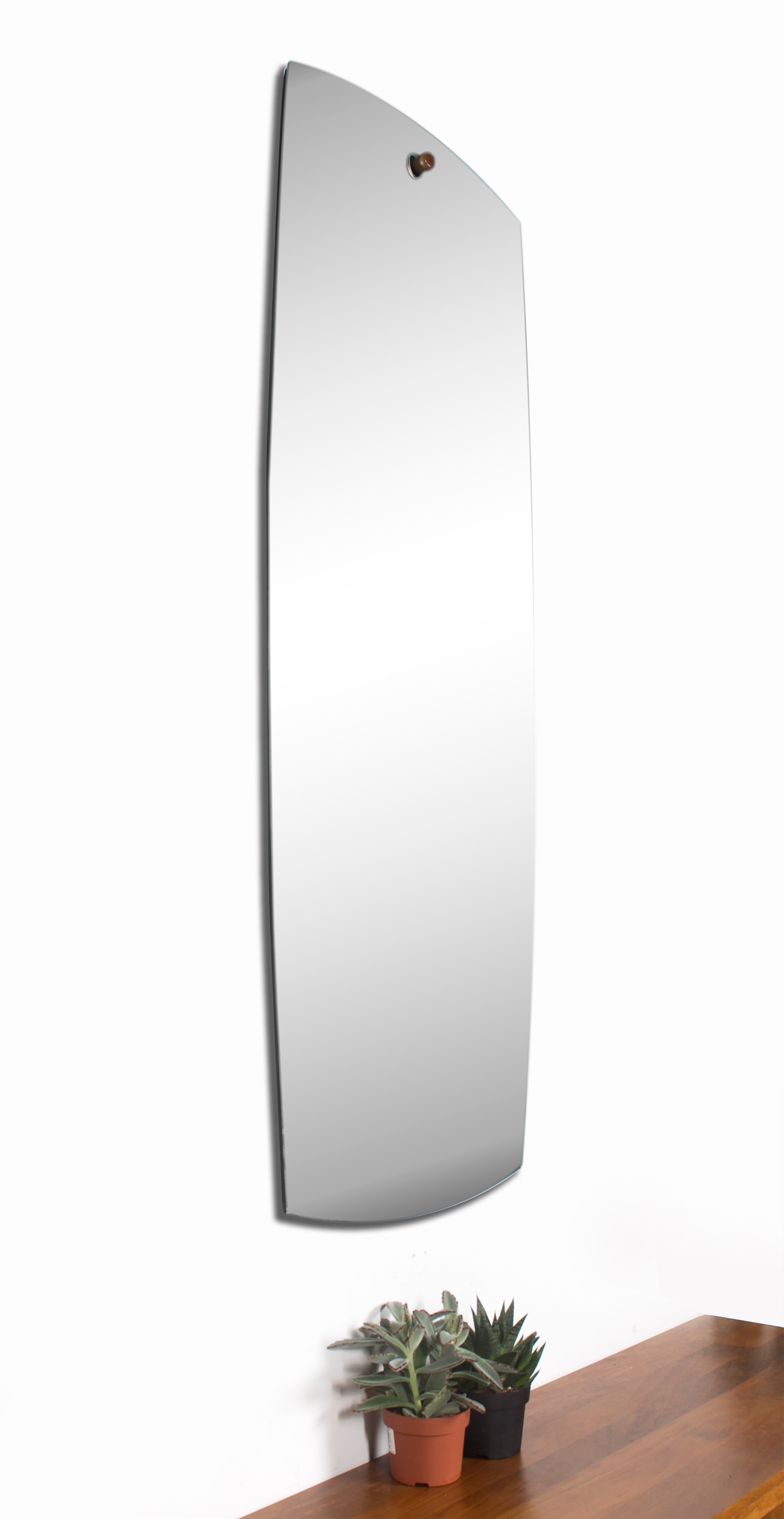 Renwil Corbel 60" Tall Rectangle Wall Mirror