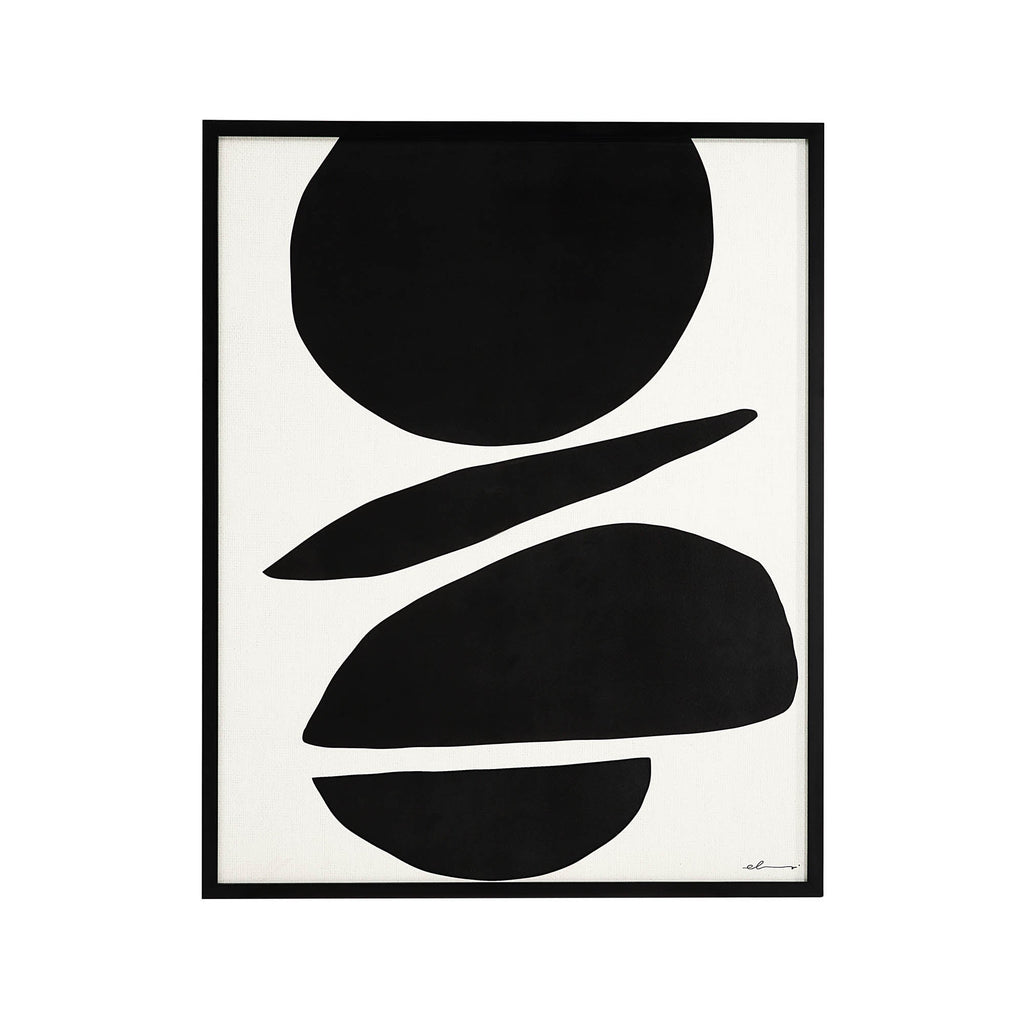 Renwil Cercola 45" Wide Wall Art - Black