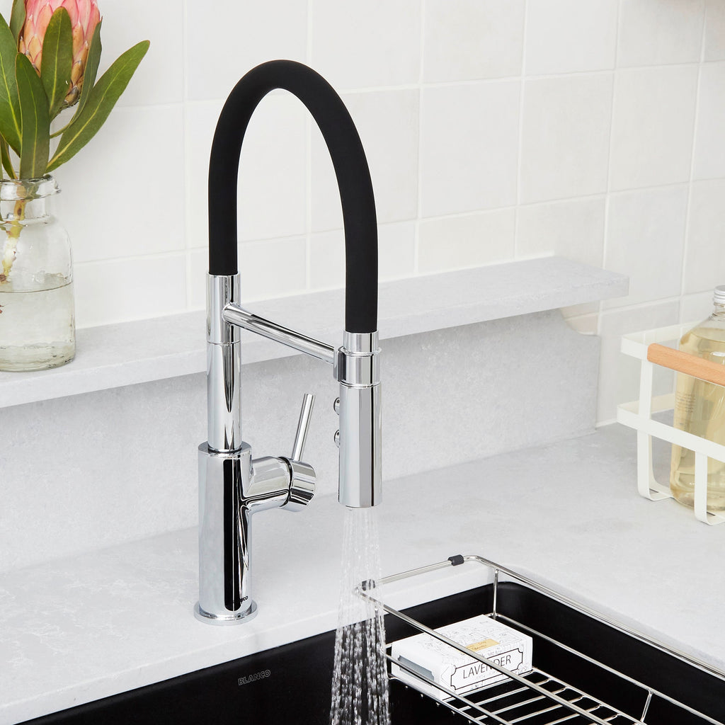 Blanco Catris Flexo Semi-Pro Pull-Down Dual-Spray Kitchen Faucet