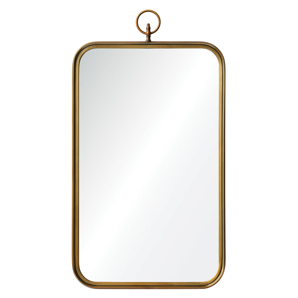 Renwil Coburg 39.5" Tall Rectangle Wall Mirror - Yellow