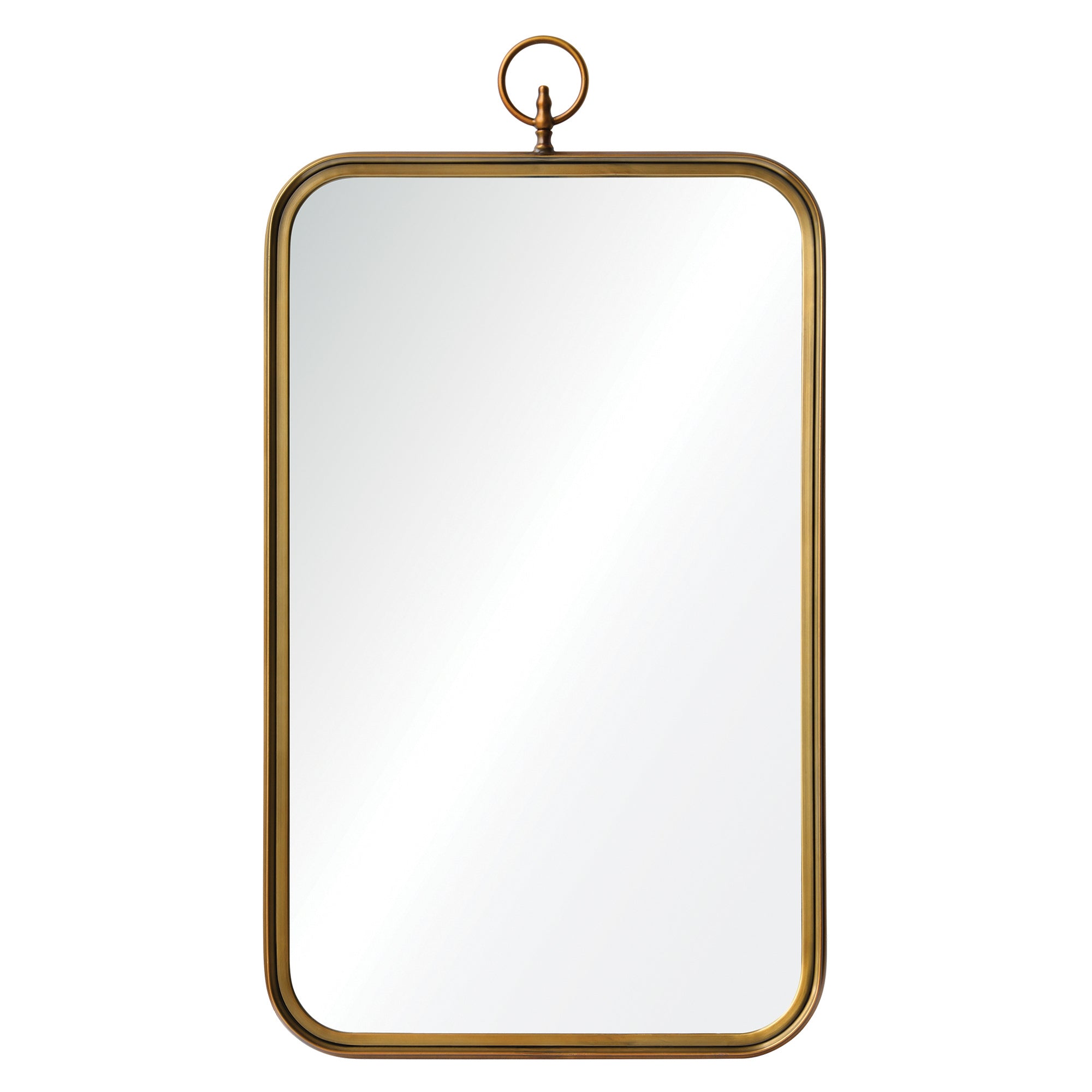 Renwil Coburg 39.5" Tall Rectangle Wall Mirror - Yellow