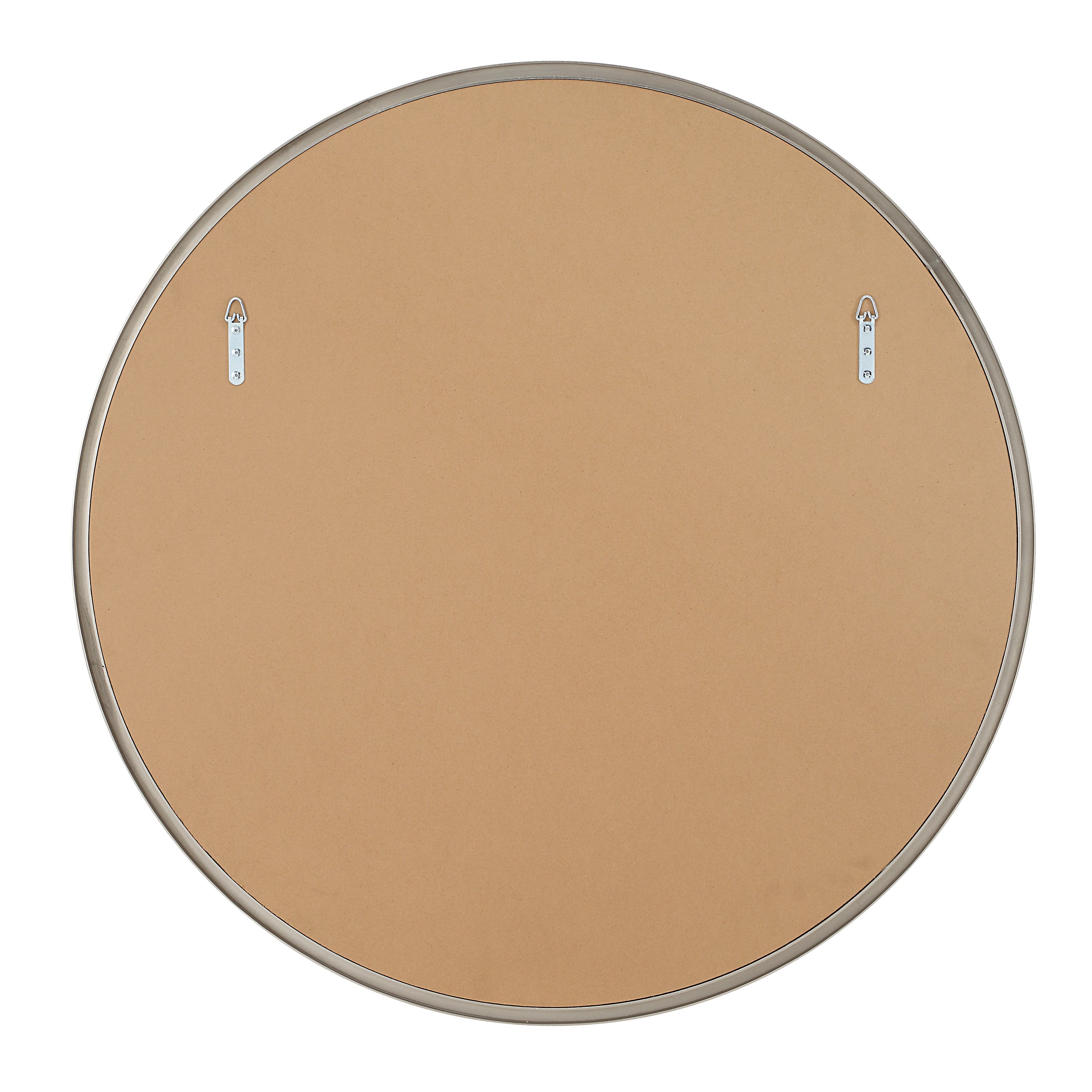 Renwil Oltimo 40" Tall Round Wall Mirror - Grey