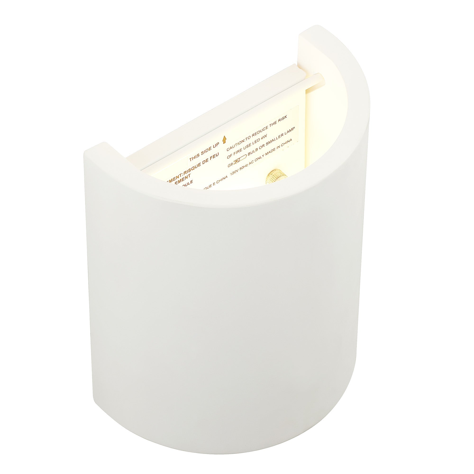 Renwil Ladees 7.08" Length Wall Sconce - White